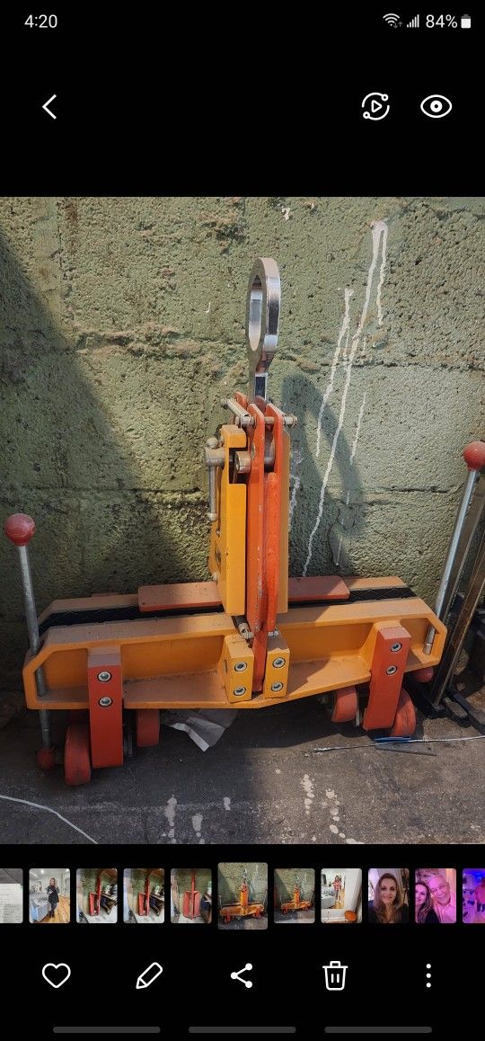 Forklift Glass Lifter