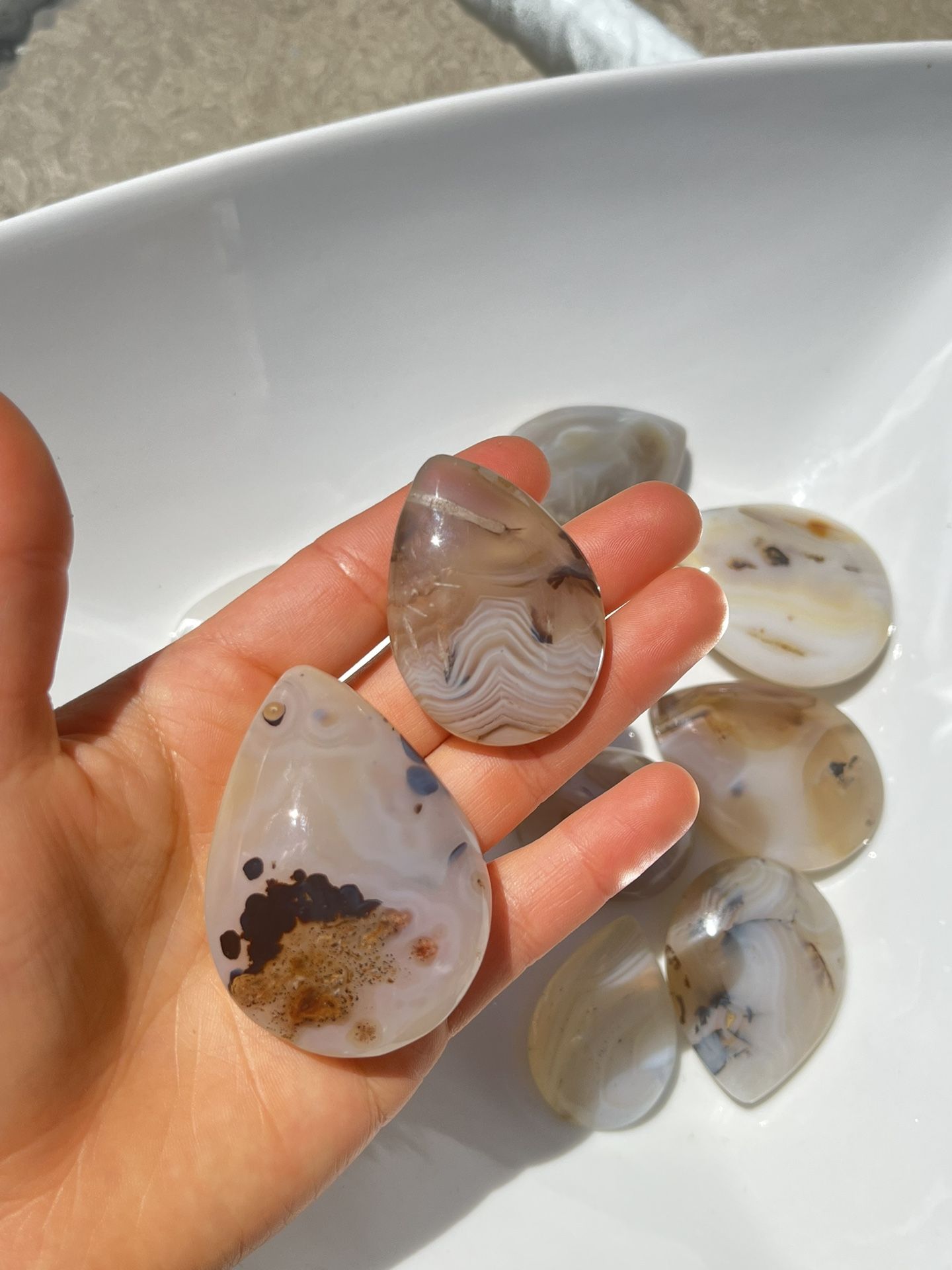 Montana Agate Cabochons 