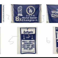 Los Angeles Dodgers 2024 World Series 3x5 Ft Flag Banner