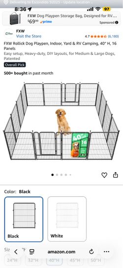 Dog playpen