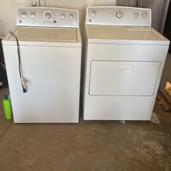 Washer And Electric Dryer