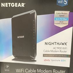 Nighthawk Wifi/internet Modem Router
