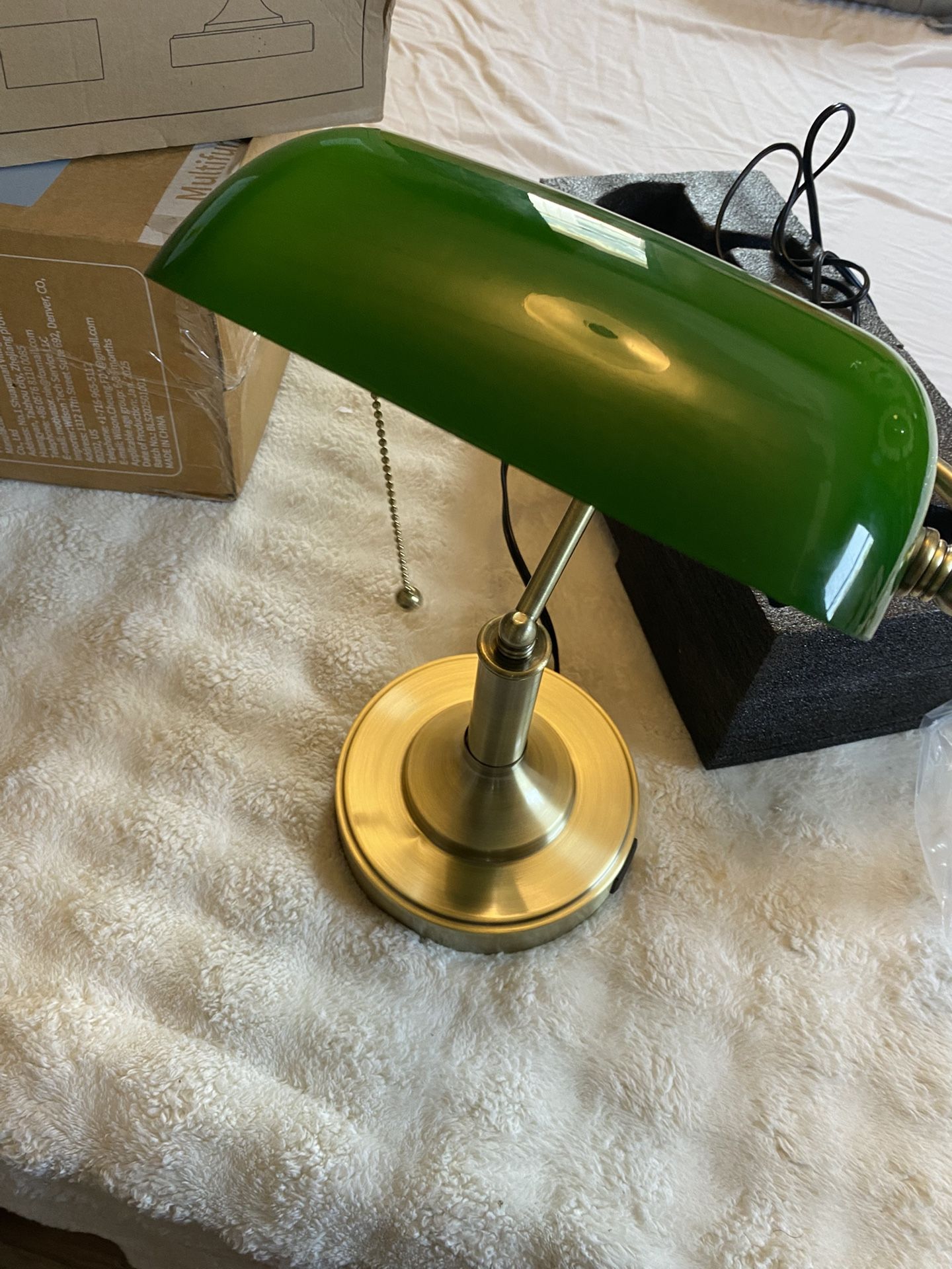 Table Lámp Whit USB