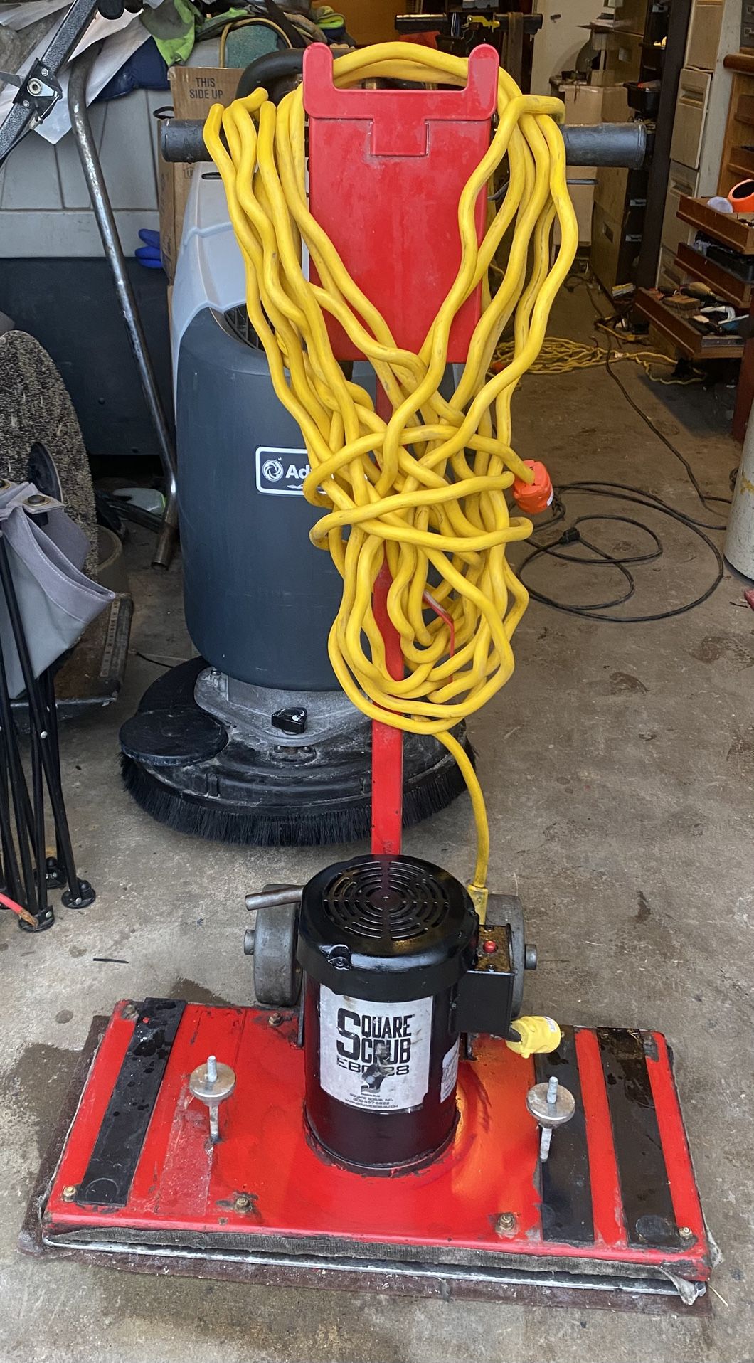 Square Scrub EBG28 14x28 powerful Floor Sander, Scrubber, polisher