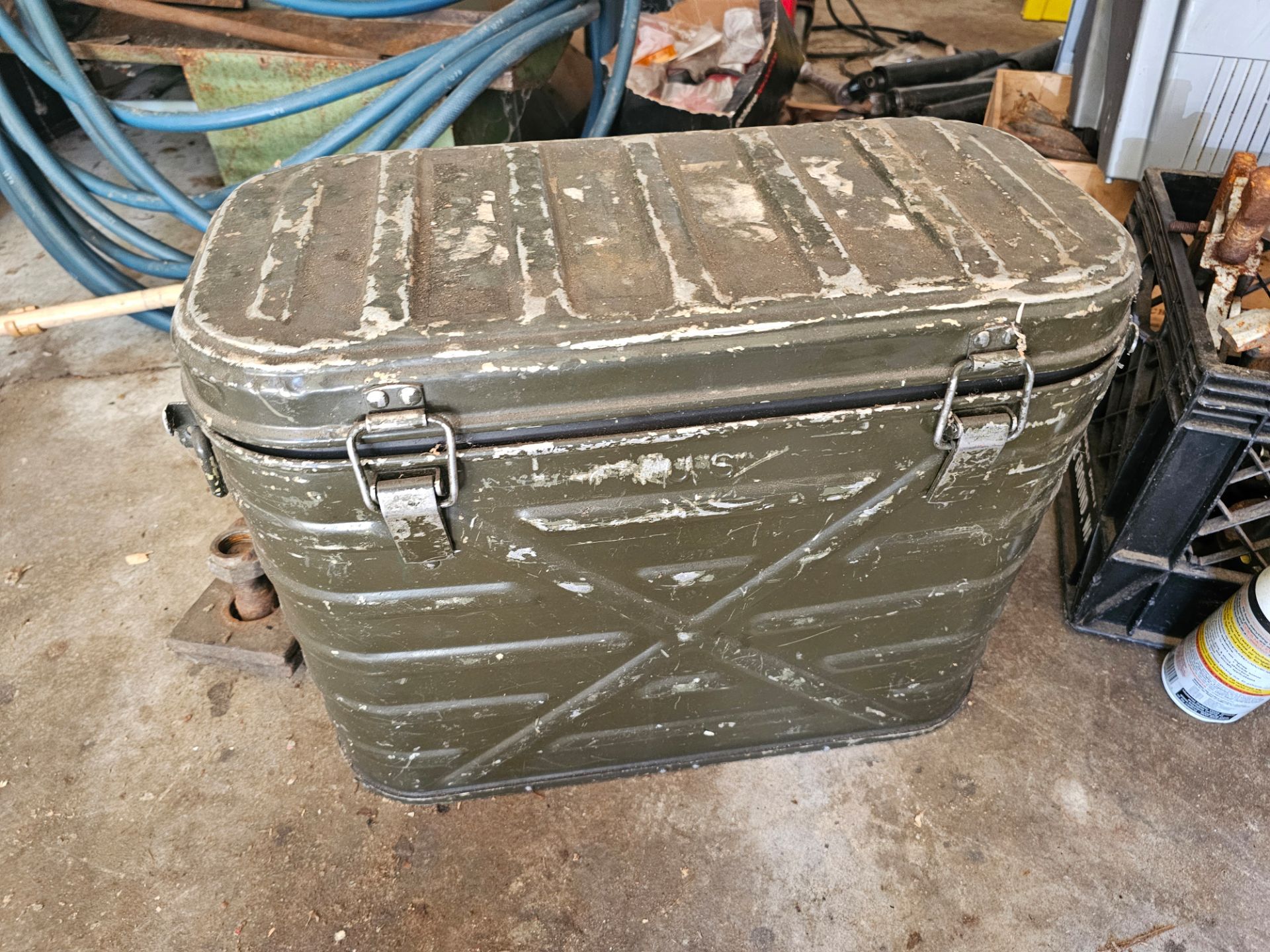 Military surplus cooler/hotbox