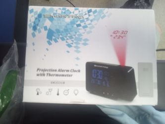 Smartro Projection Alarm Clock with Thermometer
