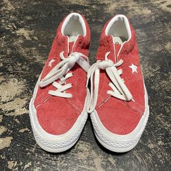 Converse One Star Ox Suede Red 