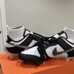 Nike Panda Dunk Cleats Size 11