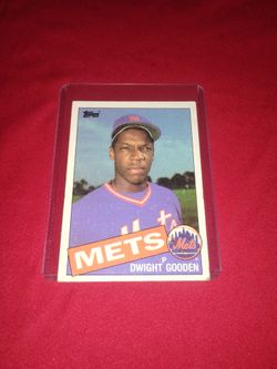 Vintage Old 1985 Dwight Gooden Rookie Baseball Card - Topps #620