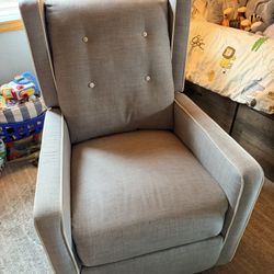 Mikayla 4-in-1 Swivel Glider Rocker Recliner Chair 