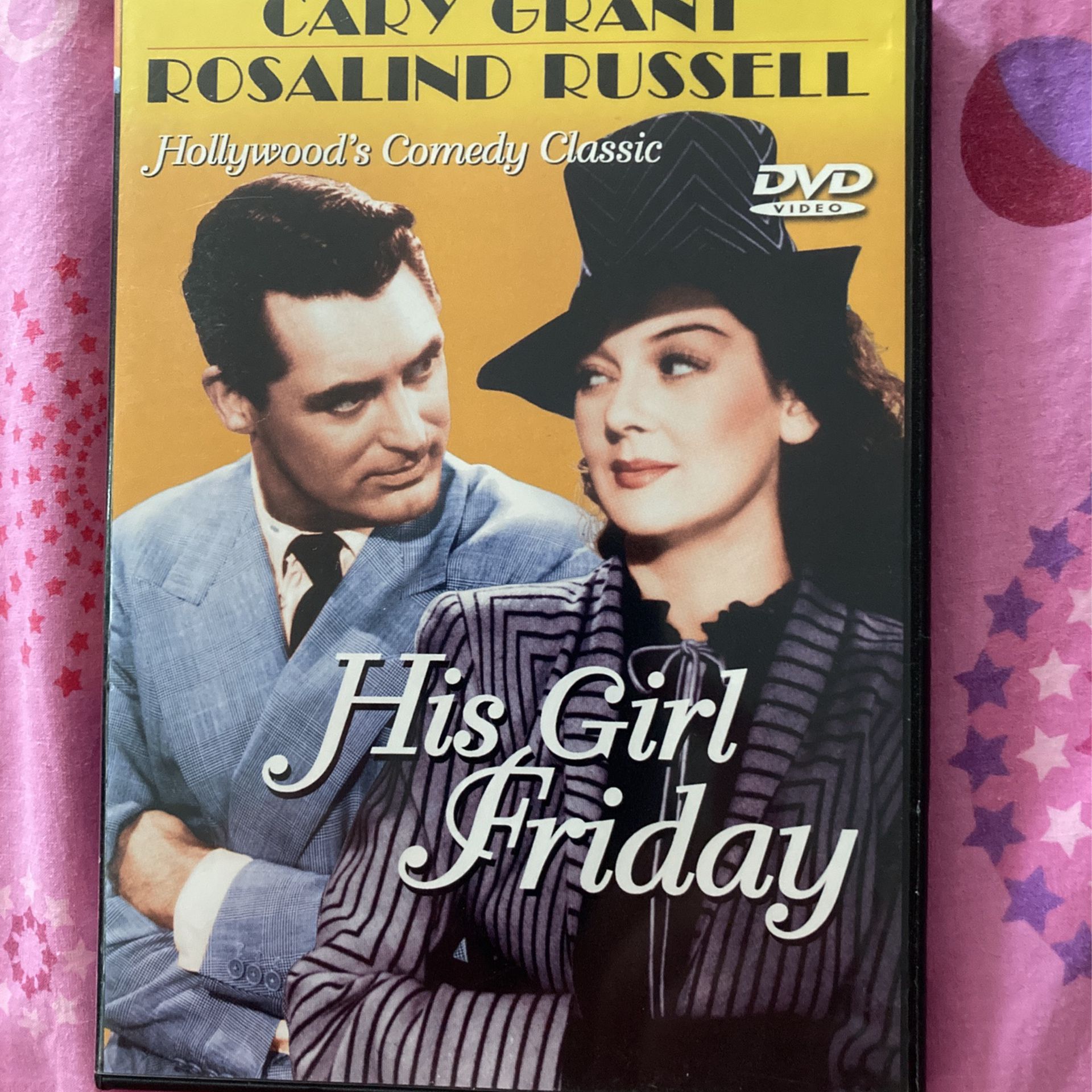 His Girl Friday DVD Cary Grant Rosalind Russell