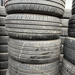 Vendo 215/55-R17 Michelin las 4 llantas por $160 🔥✅📲
