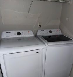 Washer and Dryer Samsung