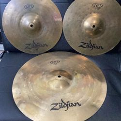 Drums , Cymbals , Zildjian ZBT Cymbal Set - 13" Hi-Hats & 18" Crash Ride