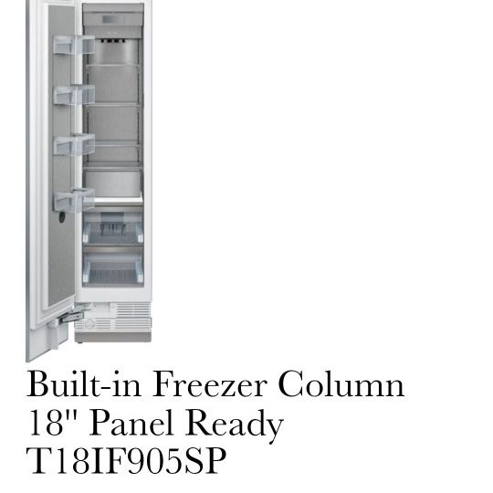 Thermador T18IF905SP

Built In Panel Ready Smart Refrigerator 