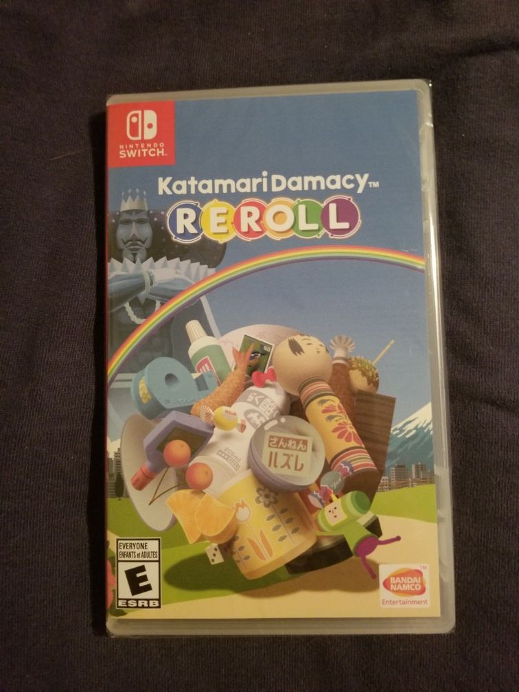 Katamari Damacy Reroll for Switch - New, Sealed in Plastic Copy, Rare Limited Game