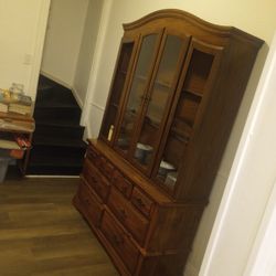 Vintage Antique China Cabinet
