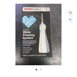 cvs health cordless water flossing system new