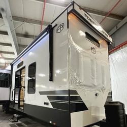 🛑4 BED 2 BATH OF WHEELS🛑
2025 Forest River RV Sandpiper Destination Trailers 40DUPLEX