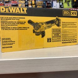 Dewalt New Grinder XR Brushless 