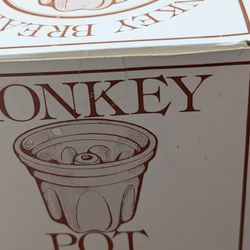 Ceramic Monkey Pod For Bread