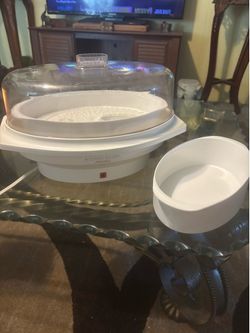 Steamer with two baskets