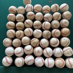 Baseballs Leather