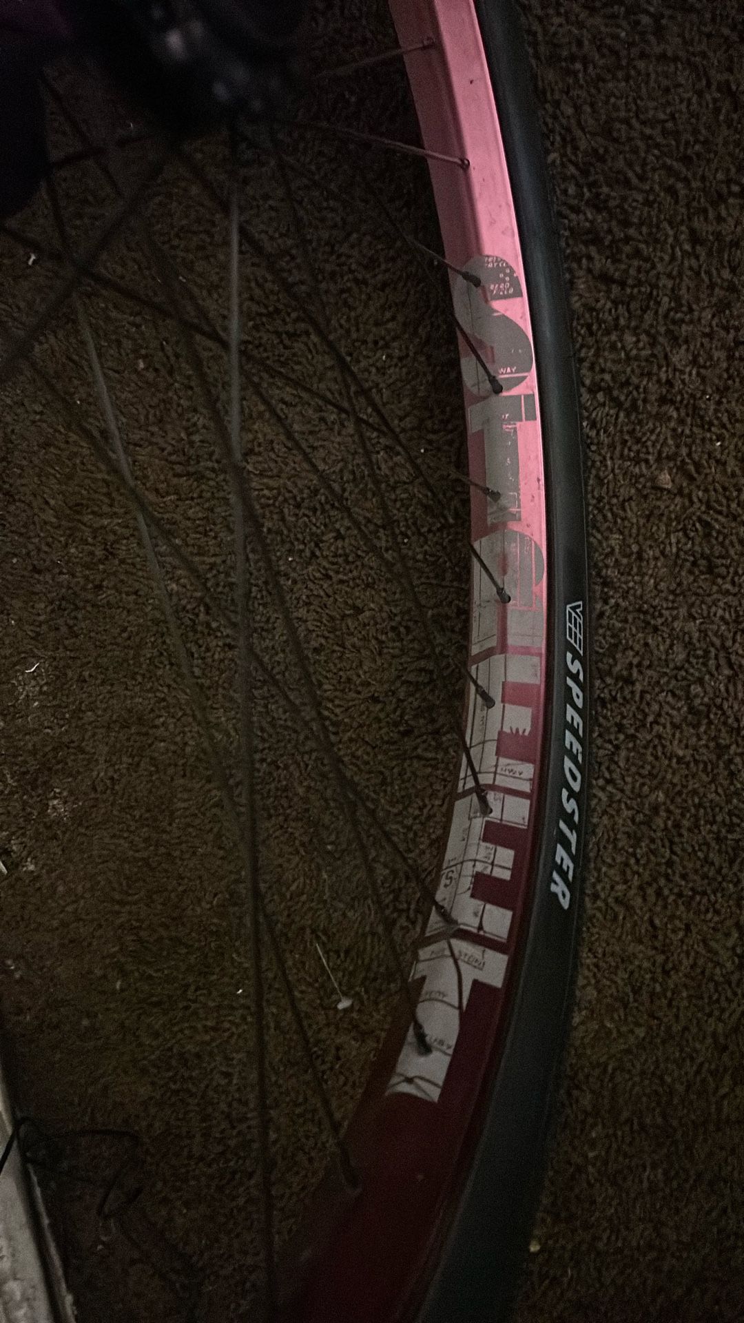 purple street bike rims
