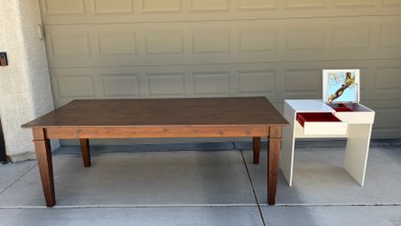 Pier 1 Dining Table  & IKEA Dressing Table