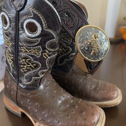 Toddler Cowboy Boots & Belt