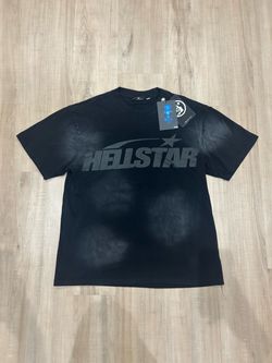 Black and White Hellstar Shirt Size Medium