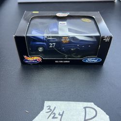 Hot Wheels Collectibles 1955 Ford Carrier Truck Diecast w/ Box Series 3