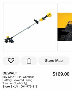 DEWALT 20V MAX Cordless String Trimmer