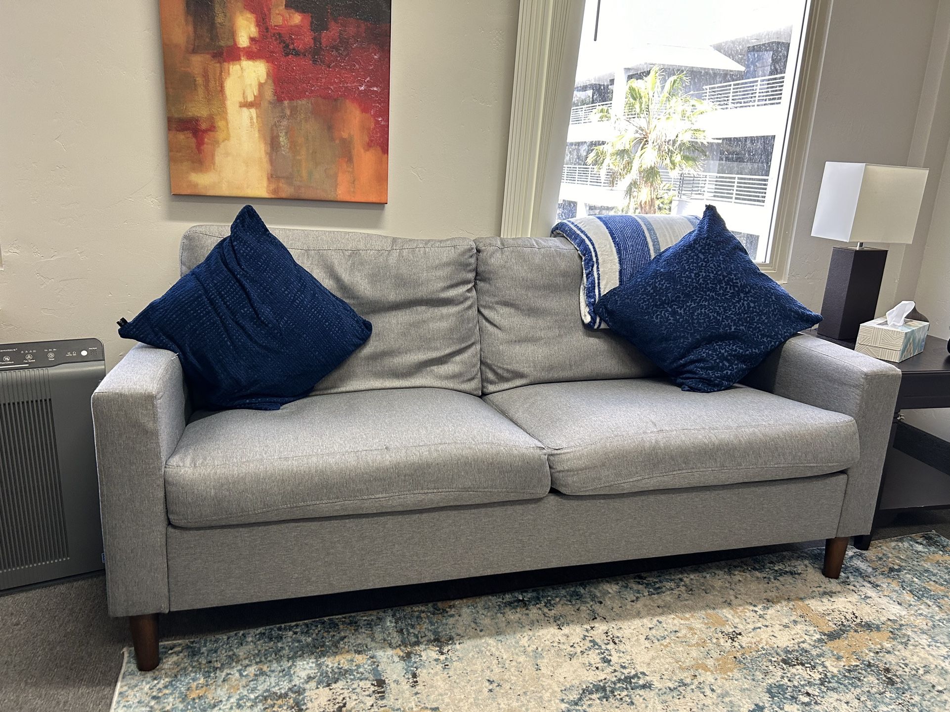 Grey Couch 