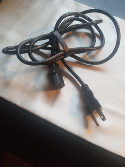 3 Prong AC Power Cord Cable 
