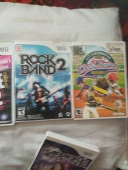 Nintendo Wii games