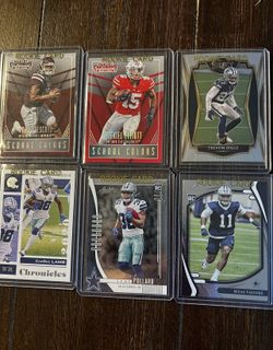 Dallas Cowboys Rookie 6 Card Lot
