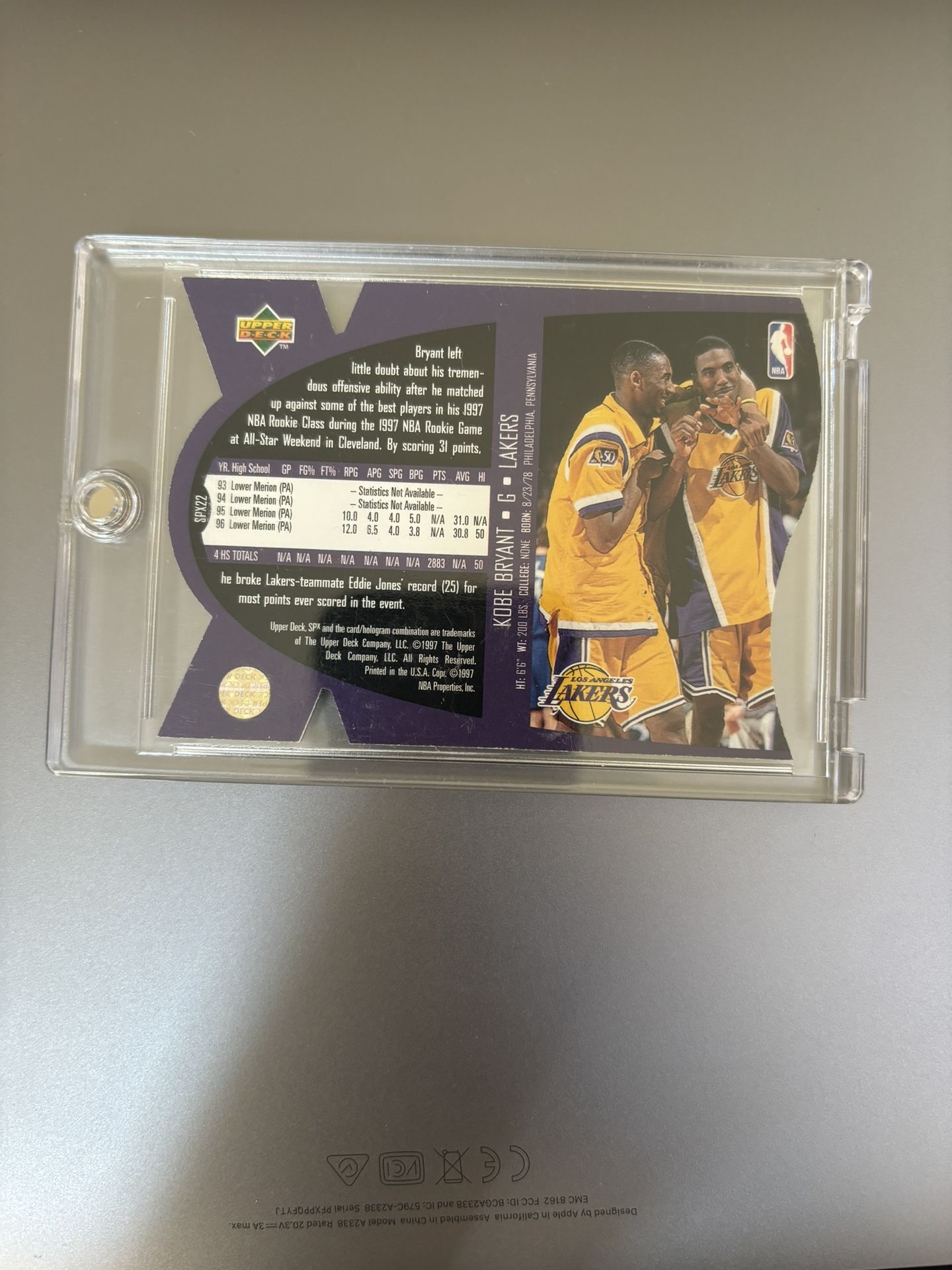 2007 08 Topps Chrome #24 Kobe Bryant SP Los Angeles Lakers HOF