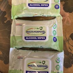 Germisept Wipes 75% Alcohol, pack off 50 sheets.