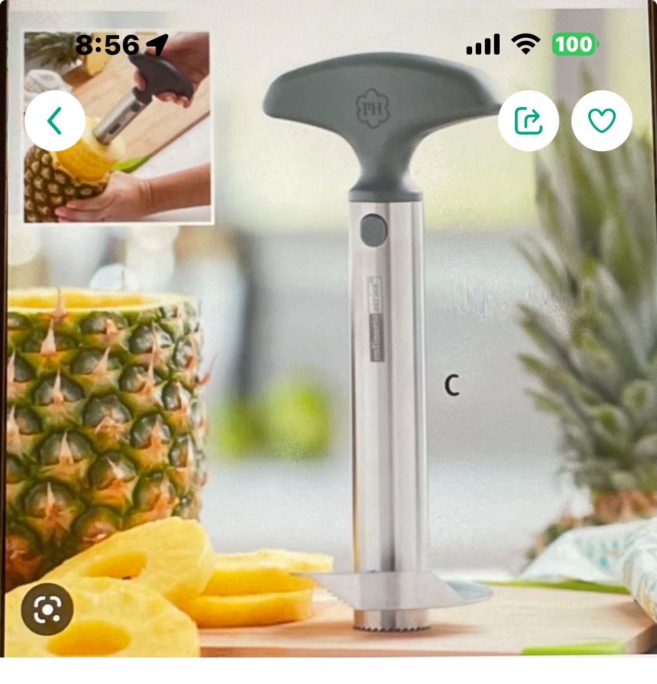 Descorazonador De Piña