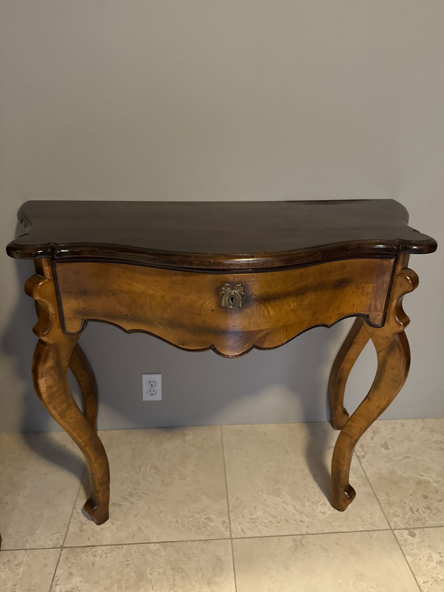 Wooden Entry Table 