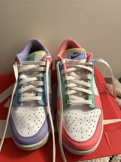 These are Nike Dunk Low - Easter / Pastel