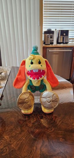 Poppy Playtime Bunzo Bunny Plush Doll 14" Magnetic Clappers Rare Plushie / Collectible / Toy / Playstation / Xbox / Nintendo / PC / Gift / HTF