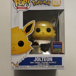 Jolteon Diamond Wondercon Pokémon Exclusive Funko Pop