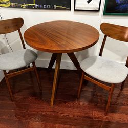 Walnut Dining Set West Elm