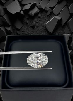5.02 Carat Oval Shape Certified Lab Diamond