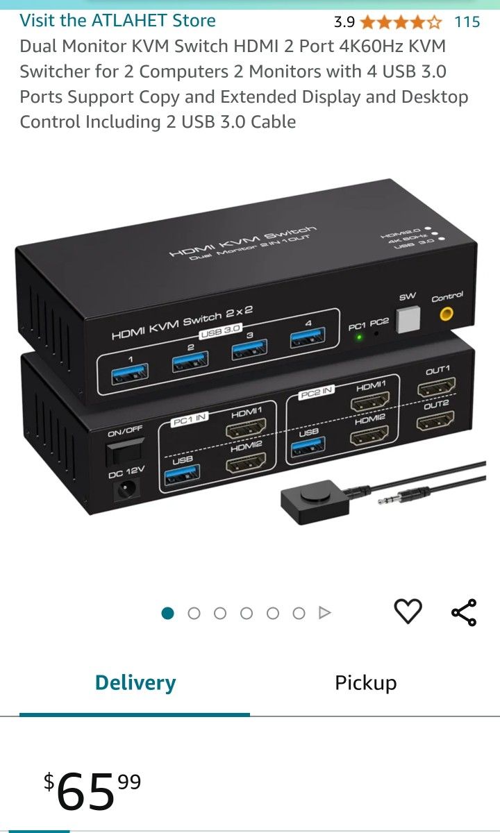 Dual Monitor Switch