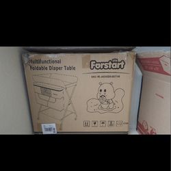 Forstart Multifunctional Foldable Diaper Table