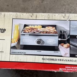 1-BURNER TABLETOP GRIDDLE