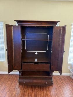 Solid Wood Armoire / Tv stand